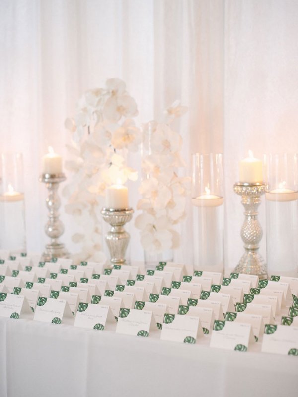 Miami Wedding Escort Cards