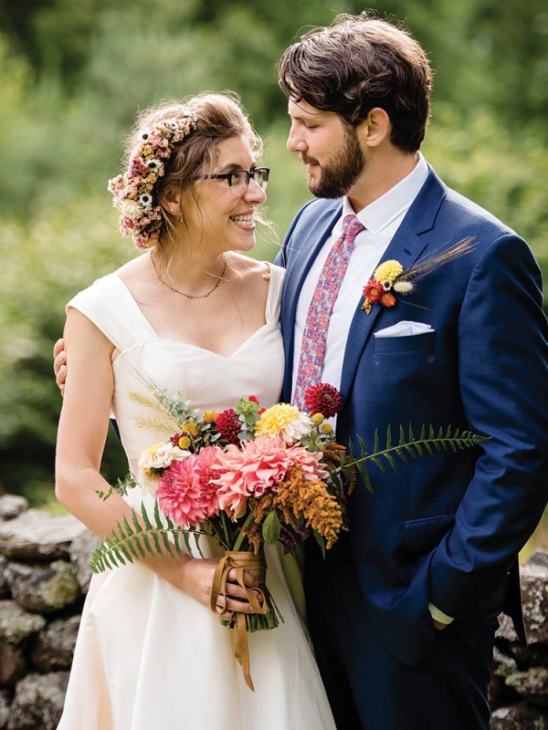 Pure Delight: Erika & Jason in Putney, VT