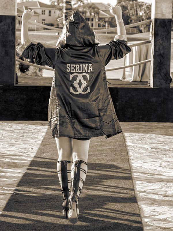 Boxing theme wedding