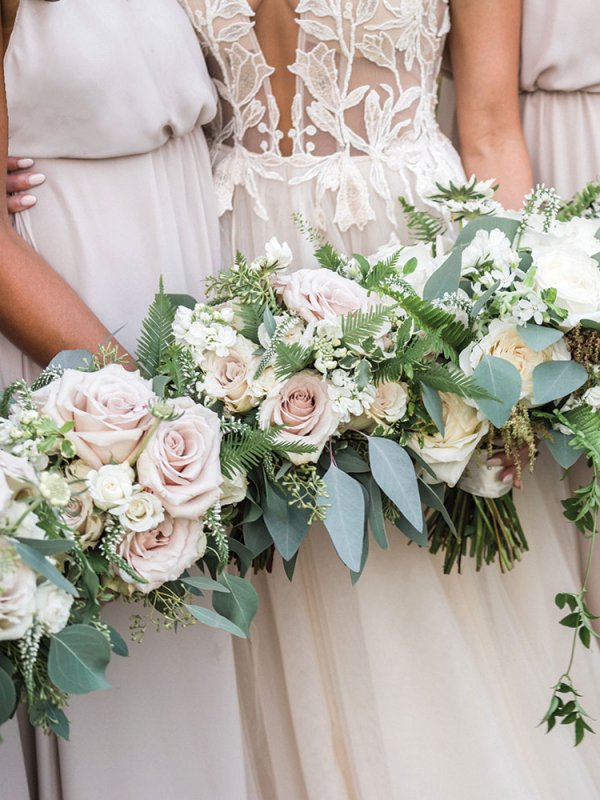 Bridesmaid bouquets