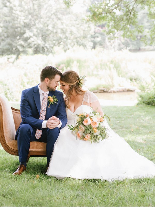 Vintage Fete: Kristin & Brandon in Princeton, NJ