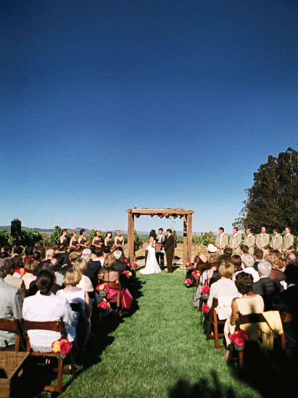 Garden Magic: Ali & David in Sonoma, CA 