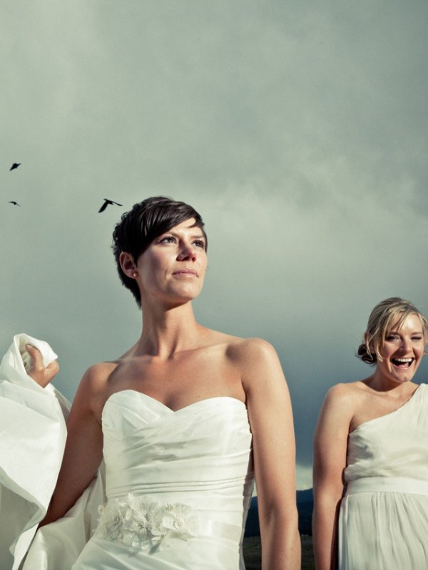 Simply Beautiful: Liz and Sarah in Evergreen, CO