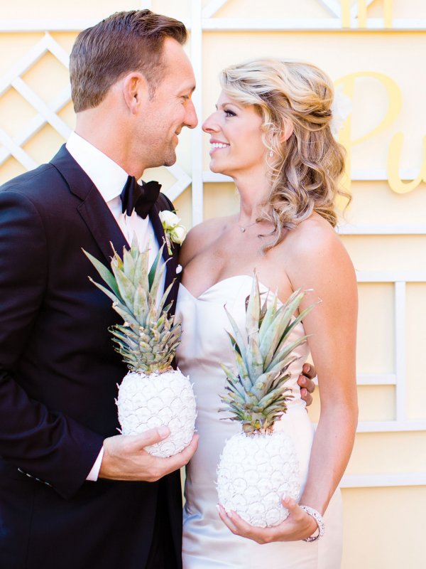 Tropical Delight: Brandi & Tim in Santa Fe, CA
