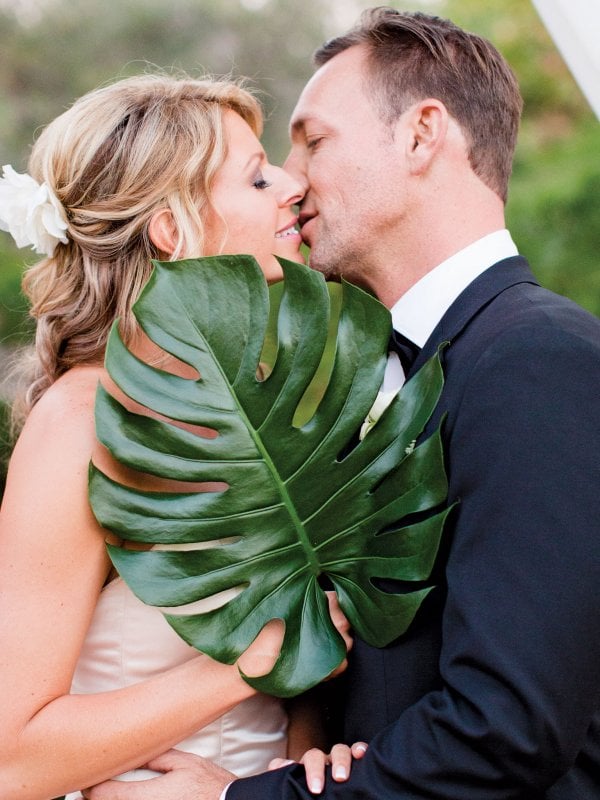 Tropical Delight: Brandi & Tim in Santa Fe, CA