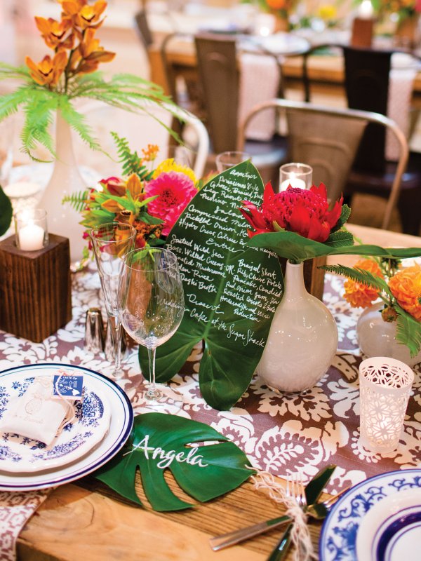 Tropical Delight: Brandi & Tim in Santa Fe, CA
