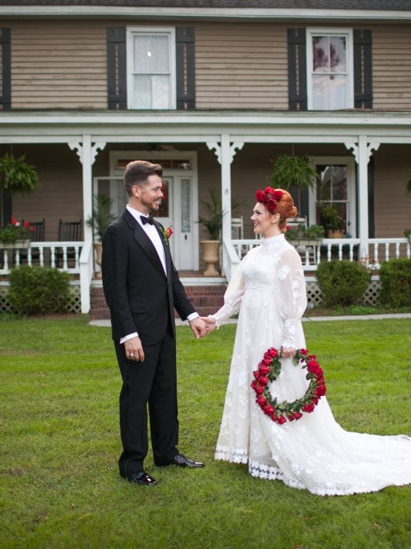 Scary Halloween Wedding: Erin & Eric in Myrtle Beach, SC