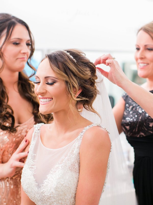 bride getting ready