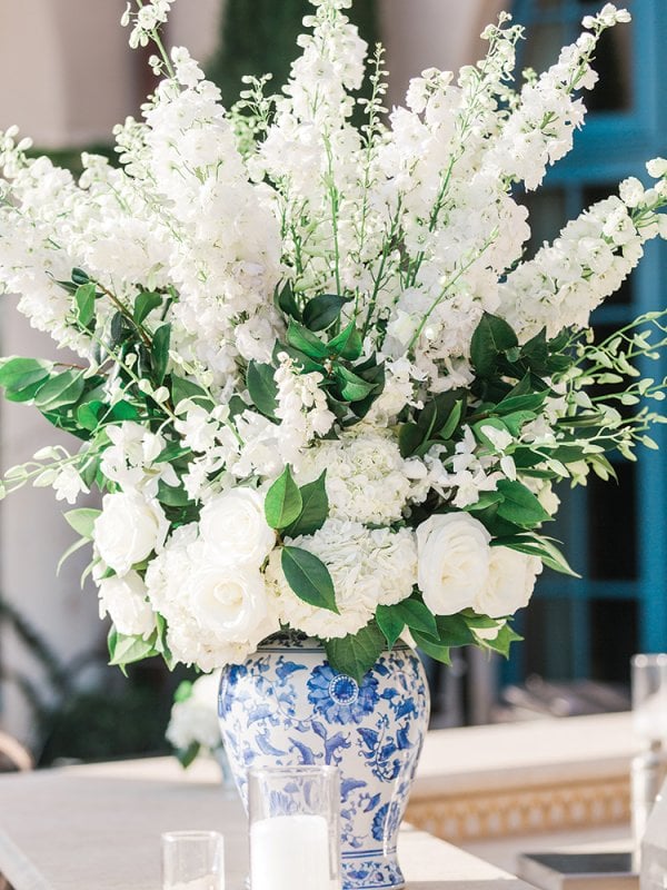 hydrangea centerpiece