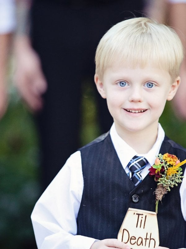 Bewitching Halloween Wedding: Kristen & David in Orange, CA