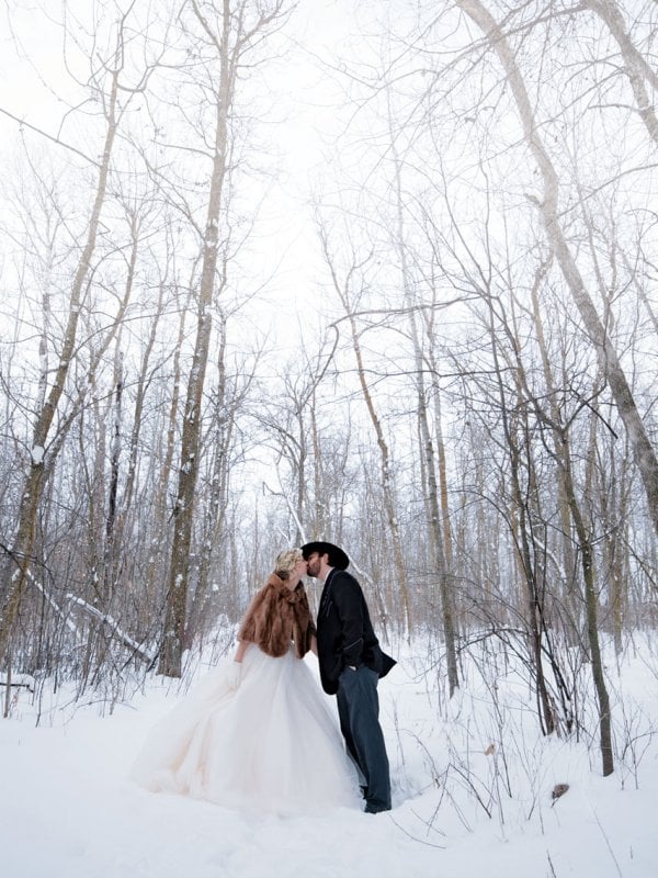 Winter Wonderland: Kari & Billy In Roseau, MN