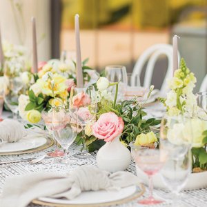 wedding reception table