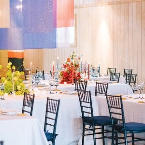 wedding reception decor