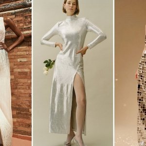 disco wedding gowns