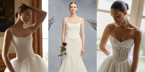 corset wedding dress