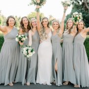 bride and bridesmaids