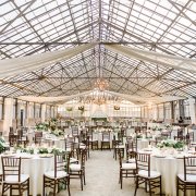 greenhouse wedding reception