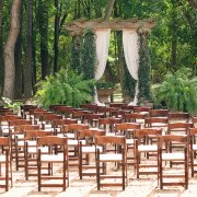 outdoor wedding ceremony