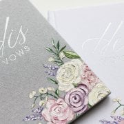 his and hers vow book