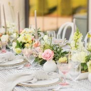 wedding reception table