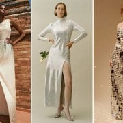 disco wedding gowns