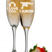 Star Wars Champagne Flutes