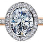 oval engagement ring