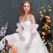 Modern wedding gown