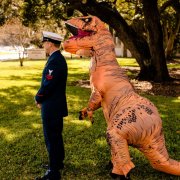 T-Rex Wedding First Look