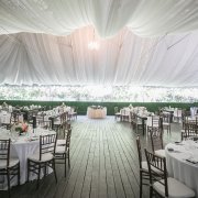 wedding reception tent